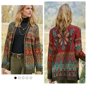 Peruvian Connection Dauphine Cardigan